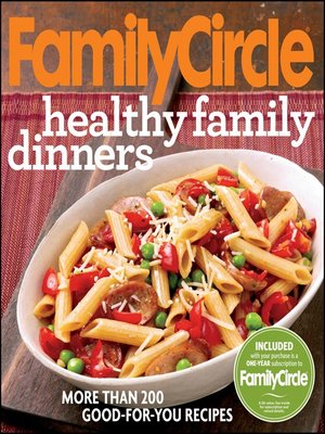 cover image of Family Circle Healthy Family Dinners
